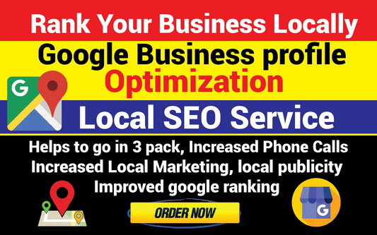 I will optimize and google my business profile ranking with best local SEO strategy